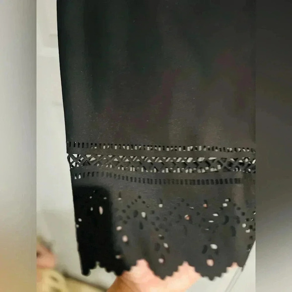 Bisou Bisou Michelle bohbot Black Sleeveless Dress in size 4 like new condition - Picture 7 of 8